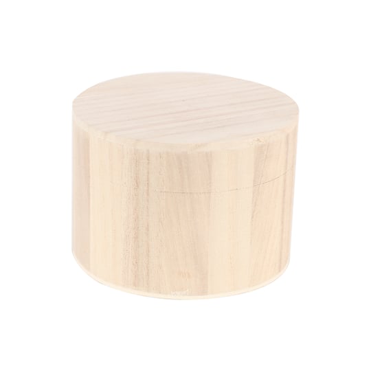 3&#x22; Wood Box by Make Market&#xAE;